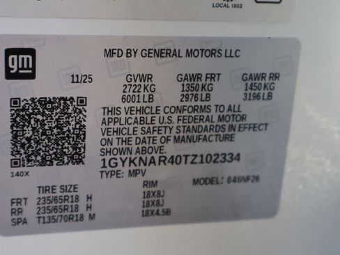 New 2026 Cadillac XT5 Luxury image 27