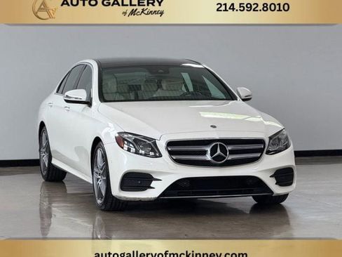 Used 2018 Mercedes-Benz E 400 4MATIC Sedan w/ Premium 2 Package (Q02) image 1