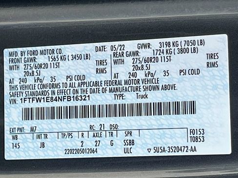 Used 2022 Ford F150 XL w/ STX Appearance Package AWD/4WD image 31