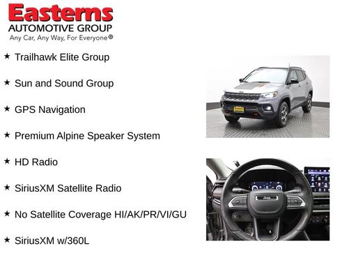 Used 2022 Jeep Compass Trailhawk w/ Trailhawk Elite Group AWD/4WD image 11