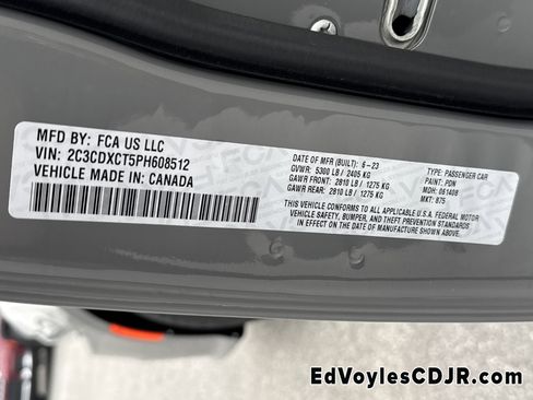 Used 2023 Dodge Charger R/T w/ Blacktop Package image 36