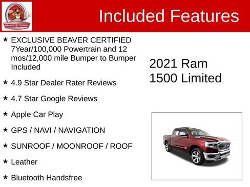 Used 2021 RAM 1500 Limited image 4