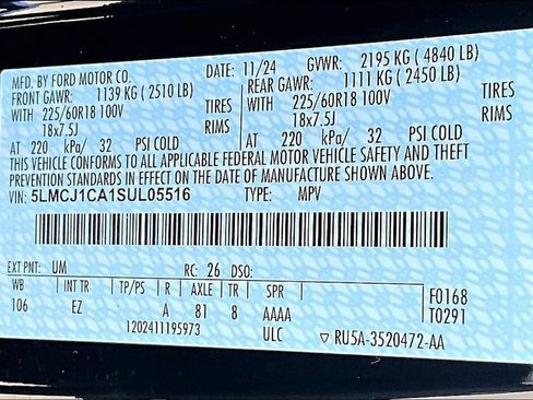 Used 2025 Lincoln Corsair Premiere image 36