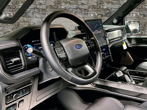 New 2025 Ford F150 Lightning Platinum w/ Dark Elements Package image 7