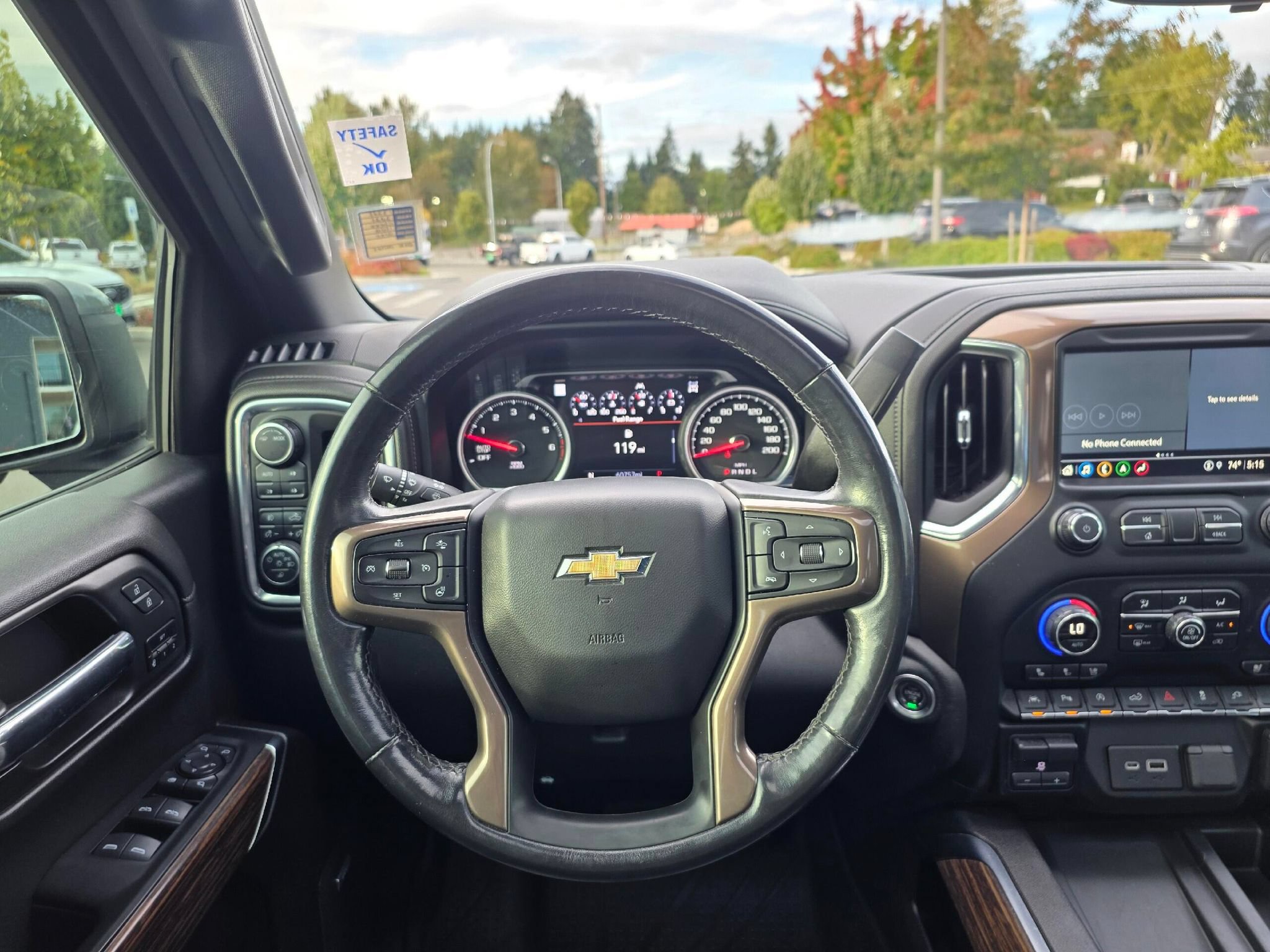 Used 2021 Chevrolet Silverado 1500 High Country w/ Technology Package AWD/4WD image 14