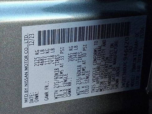 Used 2023 Nissan Rogue SV w/ SV Premium B Package image 27