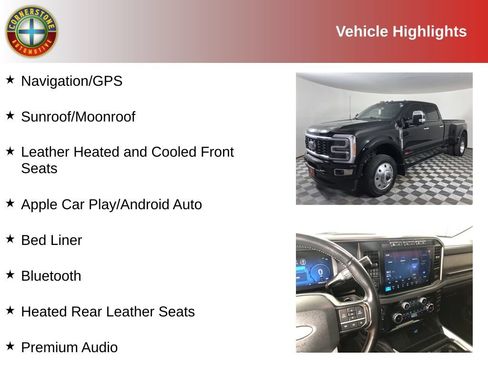 Used 2023 Ford F450 Platinum w/ FX4 Off-Road Package AWD/4WD image 2