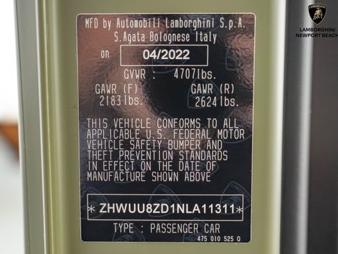 Used 2022 Lamborghini Aventador LP 780-4 Ultimae image 50