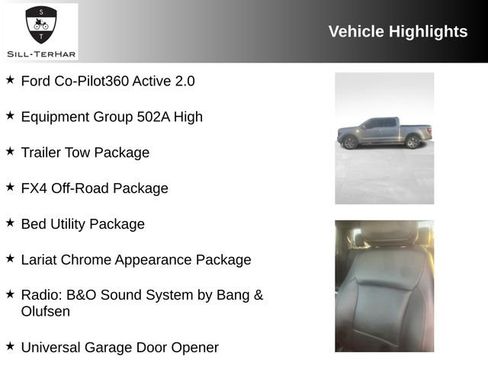 Used 2022 Ford F150 Lariat w/ Equipment Group 502A High image 4