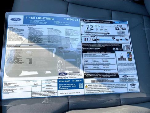 New 2025 Ford F150 Lightning Flash image 19