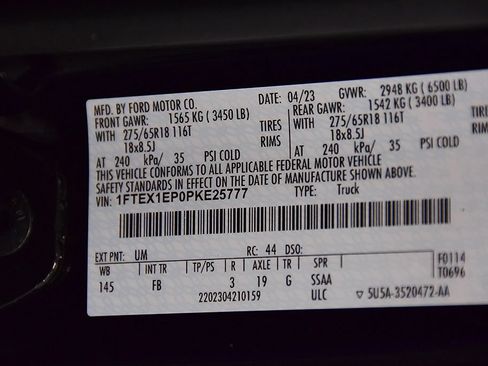 Used 2023 Ford F150 XLT w/ Equipment Group 302A High AWD/4WD image 18