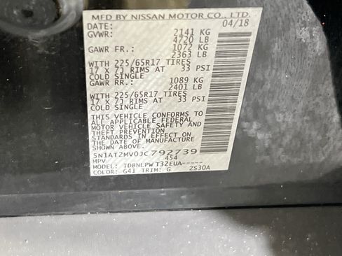 Used 2018 Nissan Rogue S AWD/4WD image 29