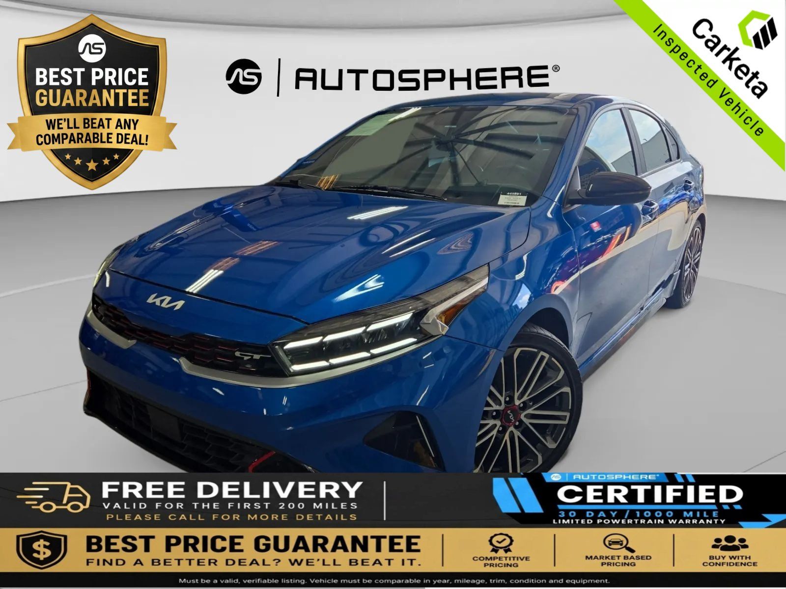 Used 2022 Kia Forte GT w/ GT2 Package FWD image 1