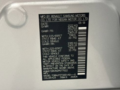Used 2016 Nissan Rogue S w/ Appearance Package image 19