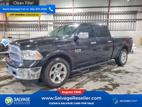 Used 2018 RAM 1500 Laramie w/ Convenience Group AWD/4WD image 1
