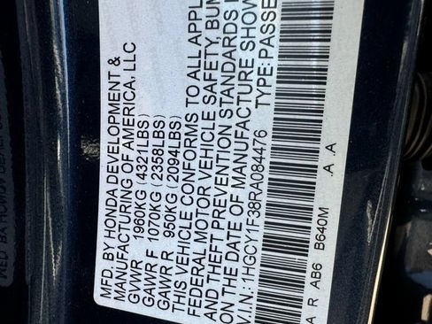 Used 2024 Honda Accord EX image 23