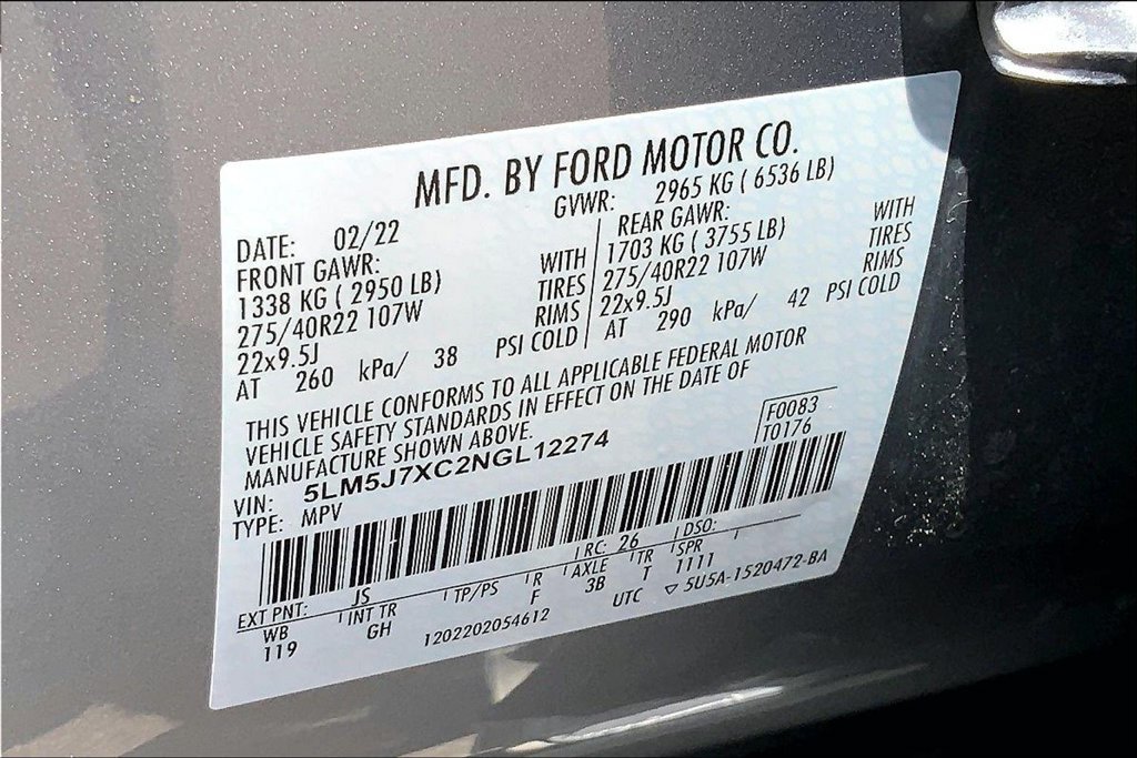 Used 2022 Lincoln Aviator Reserve w/ Equipment Group 201A AWD/4WD image 18