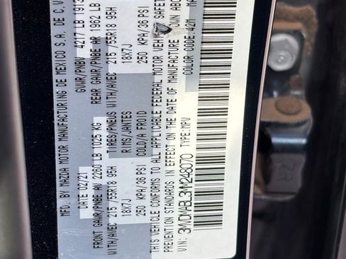 Used 2021 MAZDA CX-30 FWD 2.5 S w/ Select Package image 15