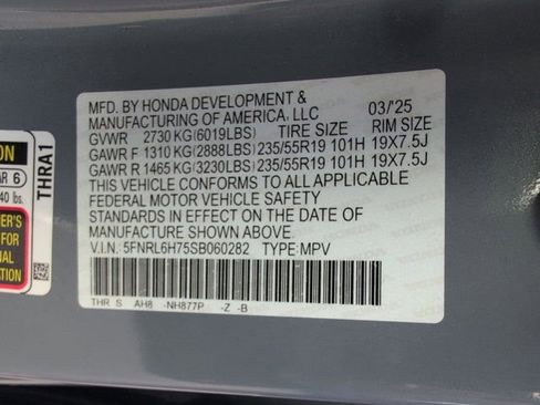 Used 2025 Honda Odyssey Sport-L image 36