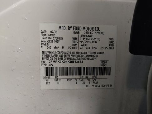Used 2019 Ford Edge Titanium FWD image 33