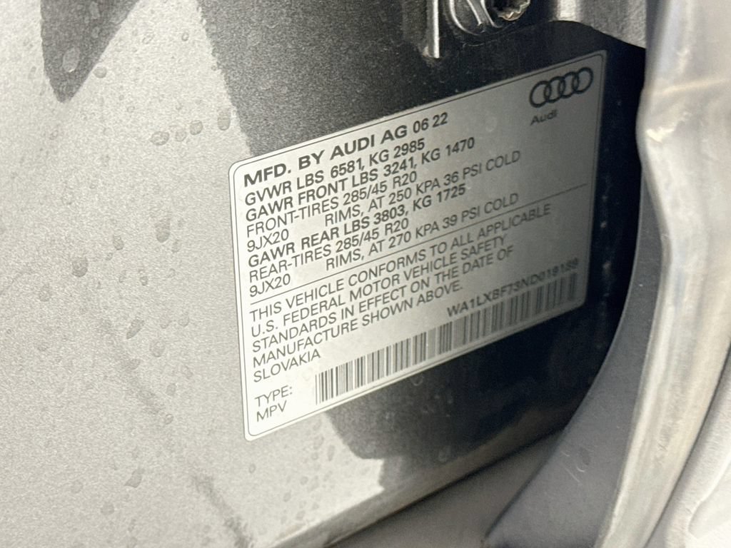 Used 2022 Audi Q7 3.0T Premium Plus w/ Premium Plus Package AWD/4WD image 34