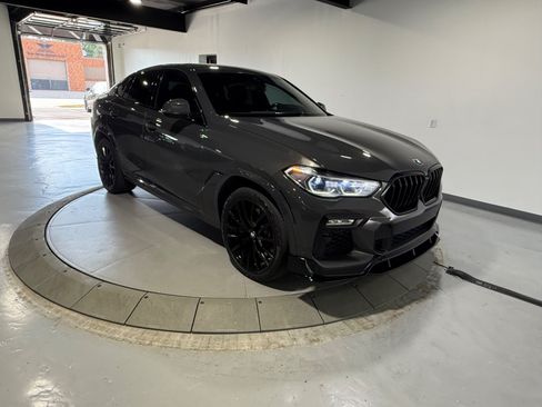 Used 2021 BMW X6 M50i w/ Executive Package AWD/4WD image 8