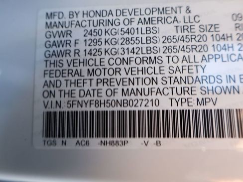 Certified 2022 Honda Passport EX-L image 13