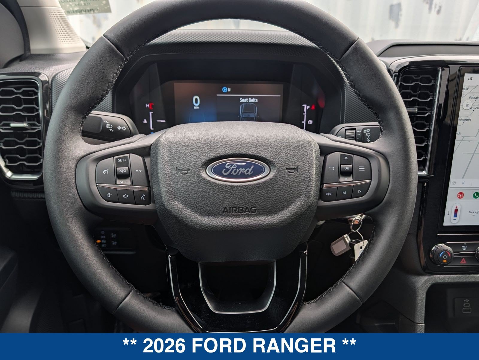 New 2026 Ford Ranger XLT w/ Black Appearance Package RWD image 28