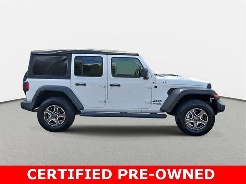 Certified 2021 Jeep Wrangler Unlimited Sport image 4