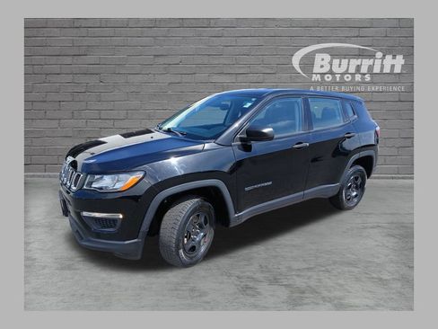 Used 2021 Jeep Compass Sport AWD/4WD image 1