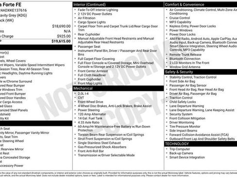 Used 2019 Kia Forte Sedan image 23