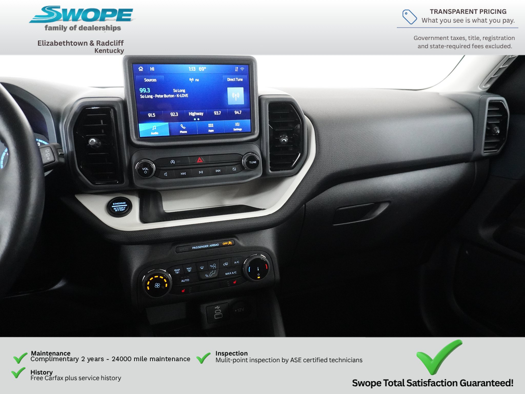 Used 2023 Ford Bronco Sport Heritage w/ Heritage Convenience Package AWD/4WD image 19