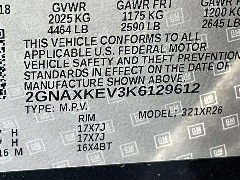 Used 2019 Chevrolet Equinox LT image 32