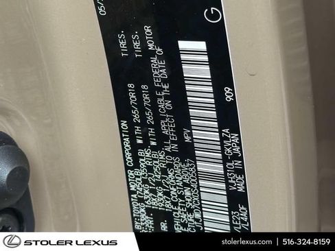 Certified 2025 Lexus LX 700h Overtrail AWD/4WD image 19