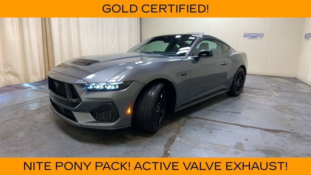 Certified 2025 Ford Mustang GT Premium w/ Mustang Nite Pony Package RWD image 7