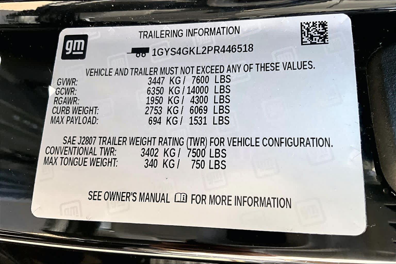 Used 2023 Cadillac Escalade Sport Platinum w/ LPO, ONYX Package AWD/4WD image 36