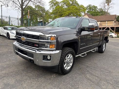 Used 2015 Chevrolet Silverado 3500 LTZ w/ Duramax Plus Package AWD/4WD image 3