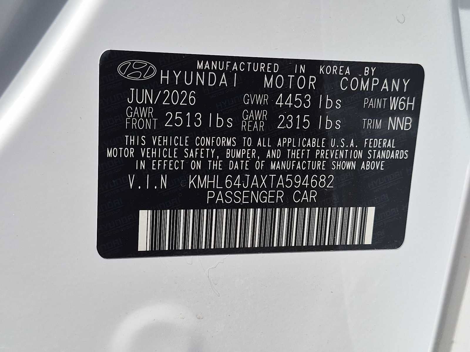 New 2026 Hyundai Sonata SEL FWD image 34