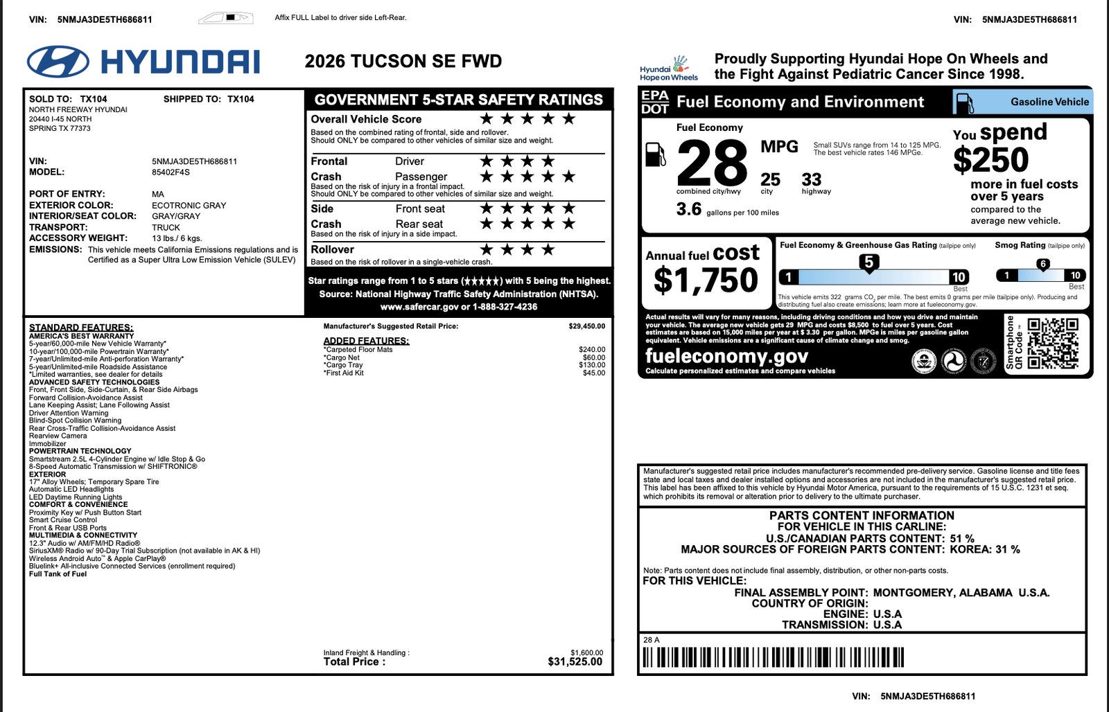 Certified 2023 Genesis G90 3.5T AWD/4WD image 3