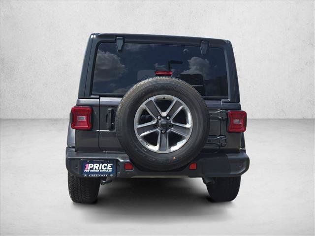 Used 2021 Jeep Wrangler Unlimited Sahara w/ Safety Group AWD/4WD image 6
