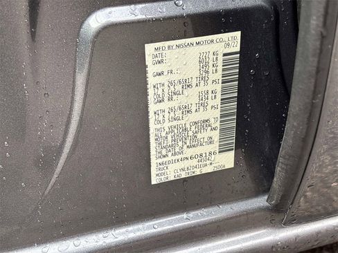 Used 2023 Nissan Frontier SV w/ Midnight Edition Package image 30