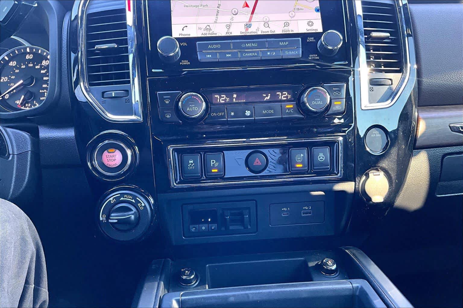 Used 2021 Nissan Titan Platinum Reserve w/ Moonroof Package AWD/4WD image 33