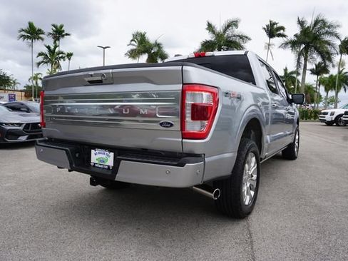Certified 2022 Ford F150 Platinum w/ Equipment Group 701A High AWD/4WD image 8
