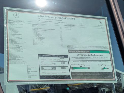 New 2026 Mercedes-Benz Sprinter 2500 image 13