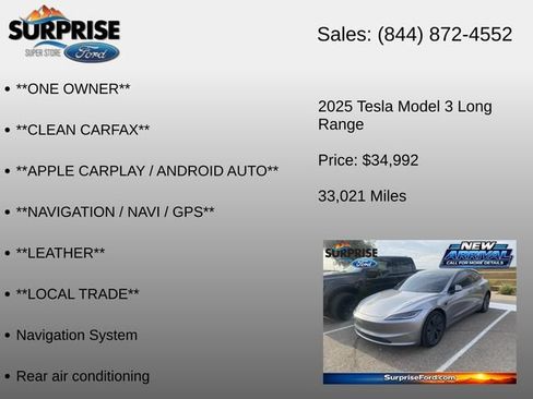 Used 2025 Tesla Model 3 RWD image 6