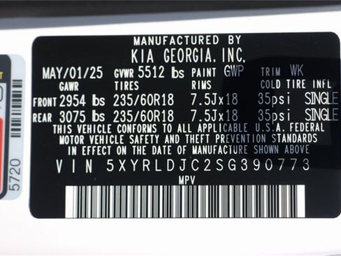New 2025 Kia Sorento S AWD/4WD image 21