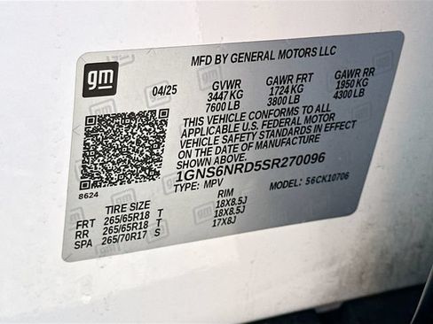 Used 2025 Chevrolet Tahoe LT AWD/4WD image 32