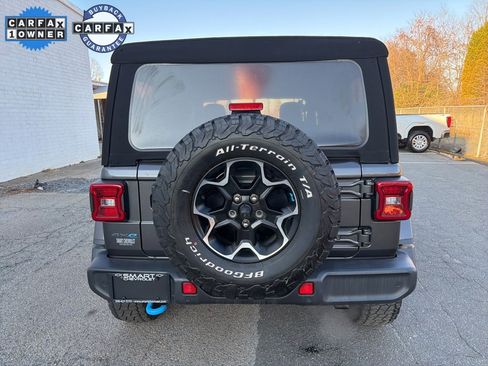 Used 2022 Jeep Wrangler Unlimited Rubicon 4xe w/ Cold Weather Group image 3