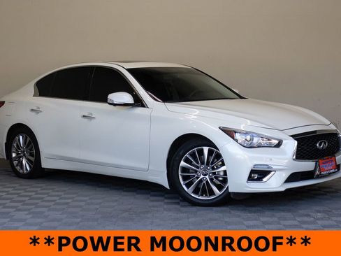 Used 2023 INFINITI Q50 Luxe w/ Cargo Package RWD image 2