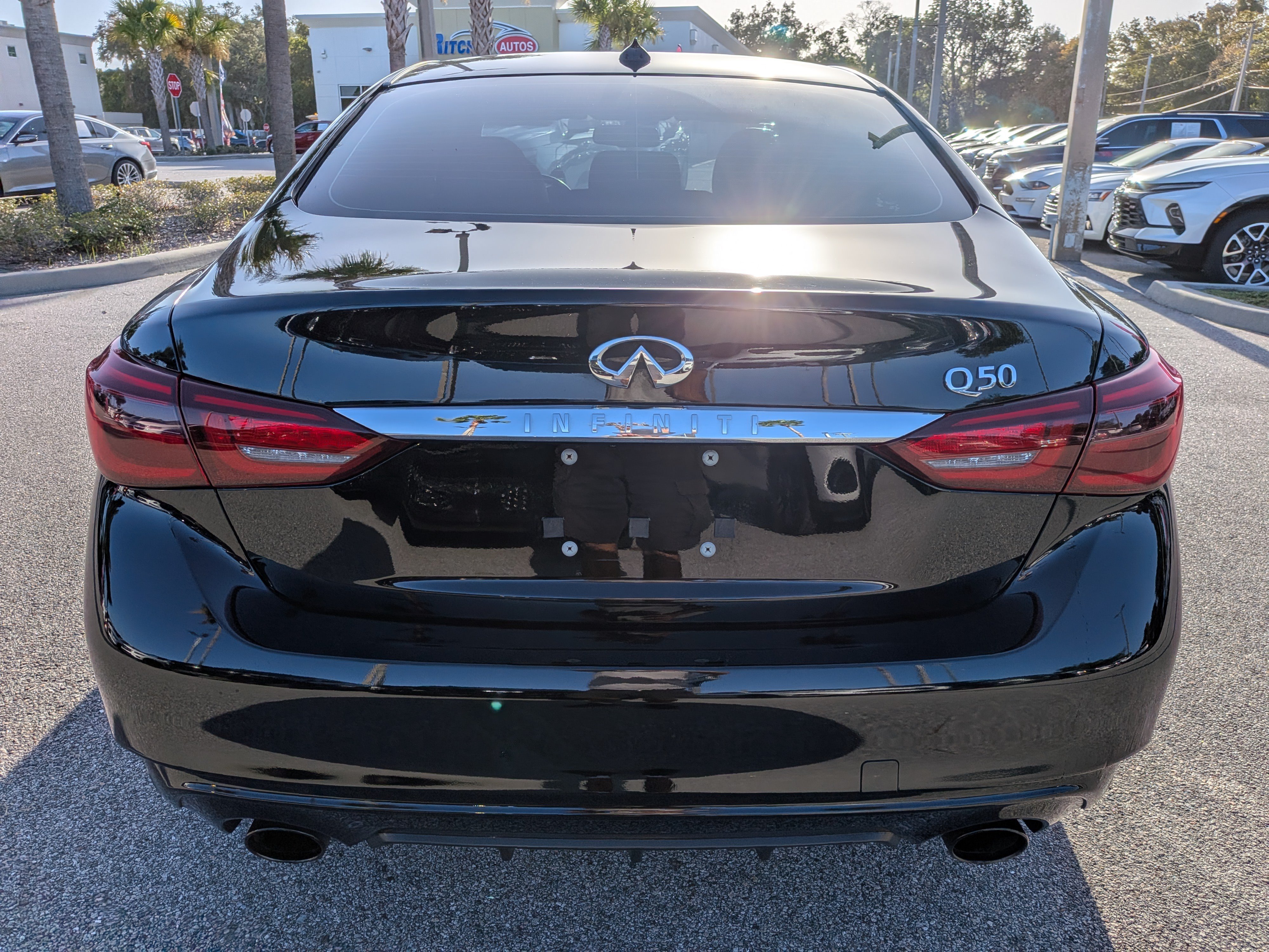 Used 2021 INFINITI Q50 Pure w/ Cargo Package RWD image 5